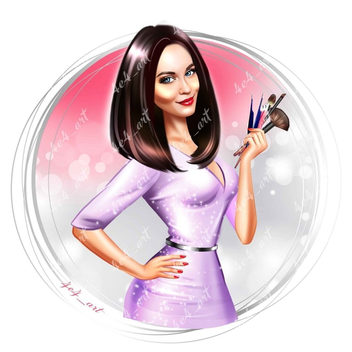 Логотип маникюр