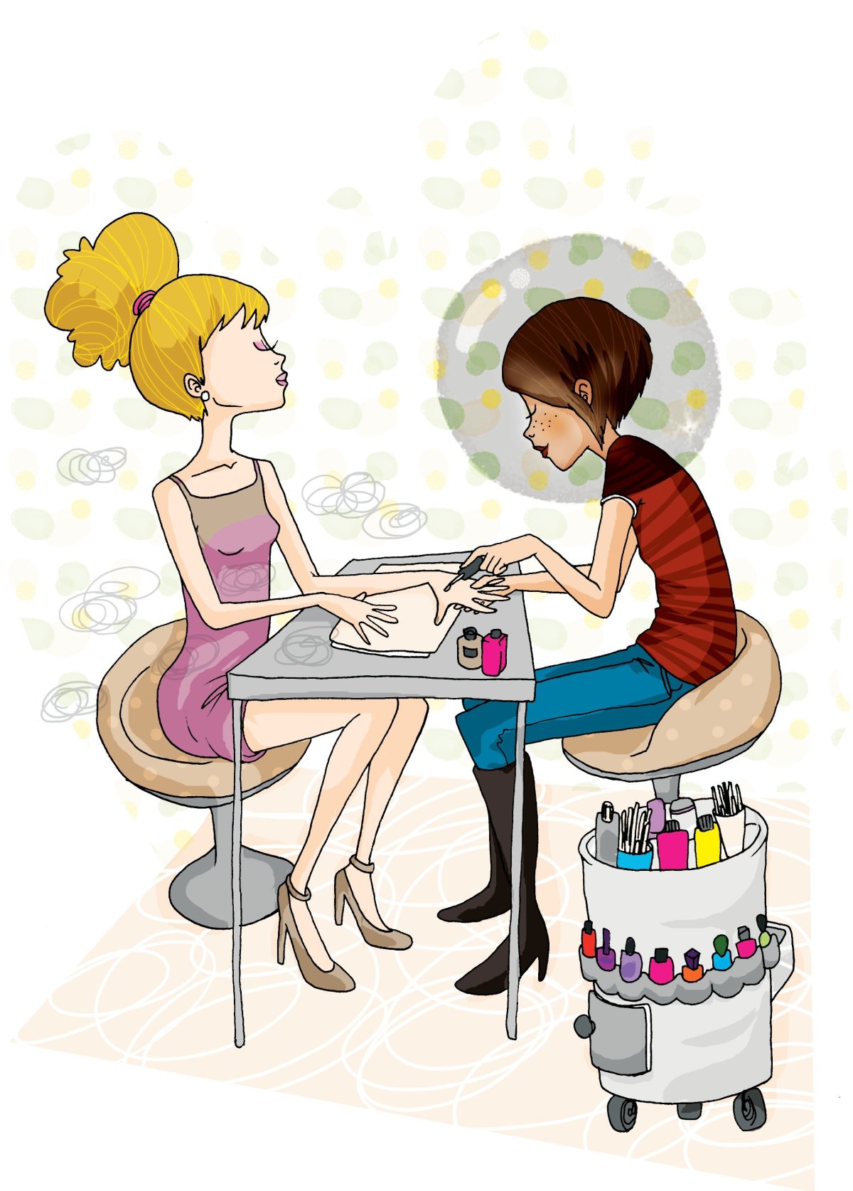 Ава для мастера маникюра