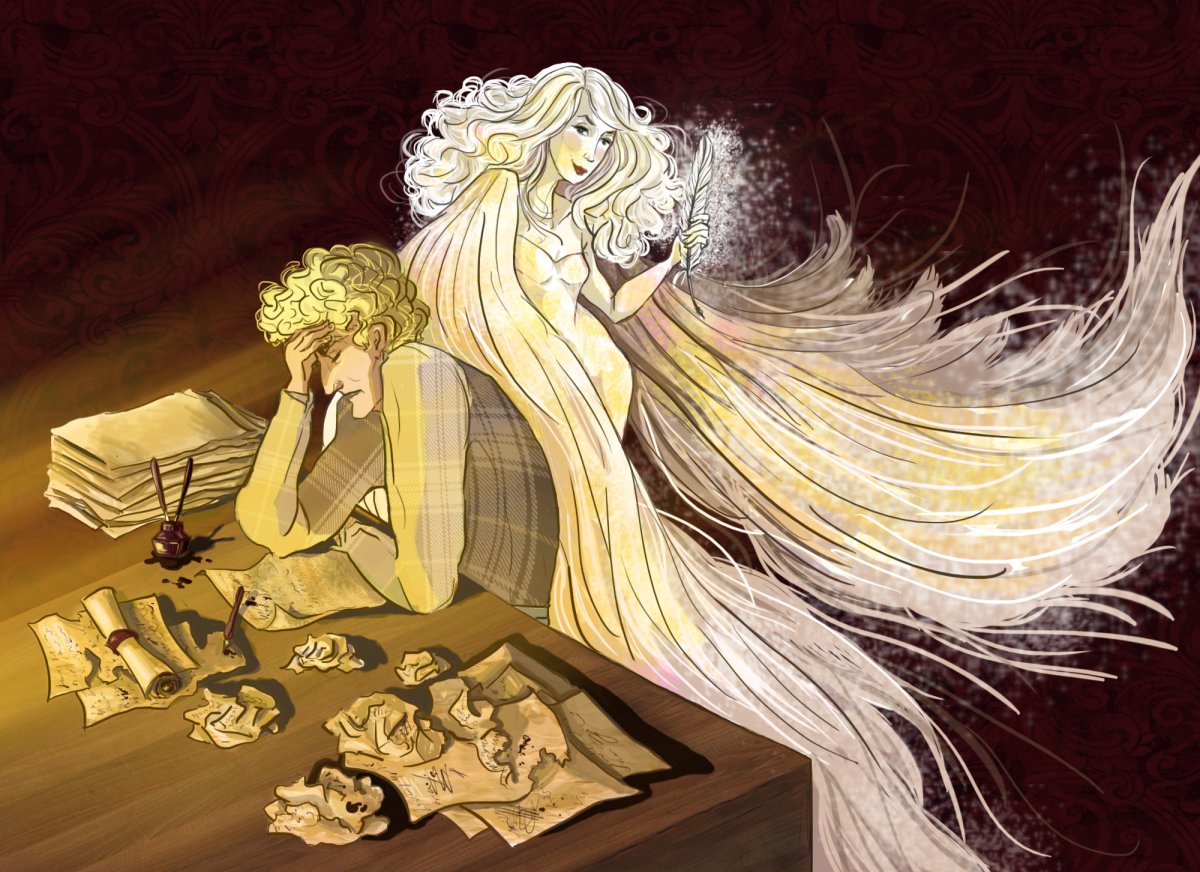 Поэт и Муза арт