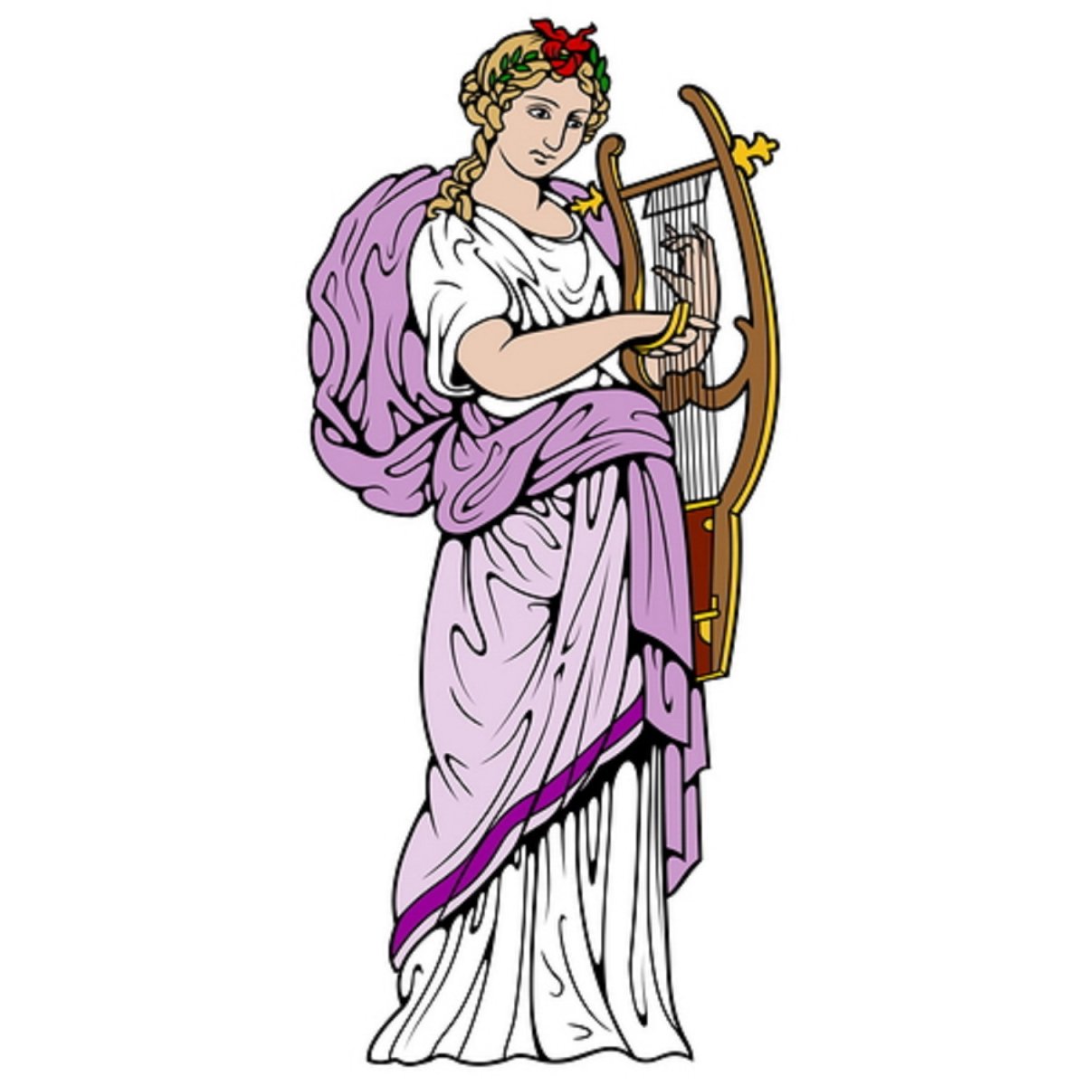 Музы древней Греции Эрато