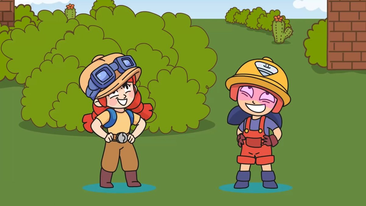 Brawl Stars Джеки и Джесси
