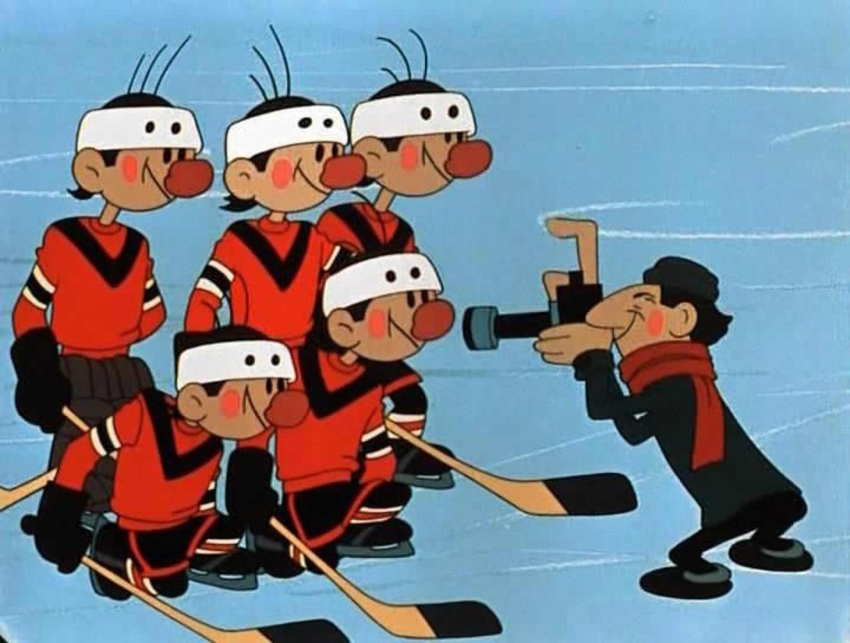 Шайбу шайбу мультфильм 1964