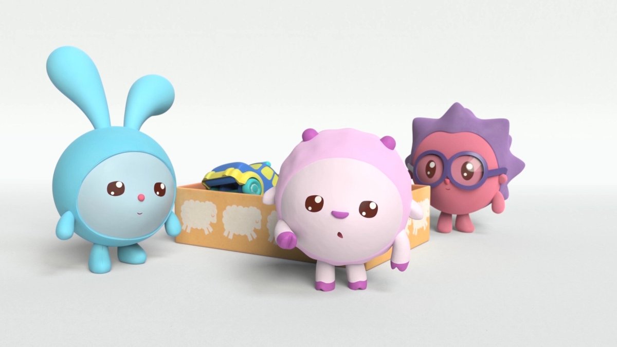 Барашек Малышарики раскраска