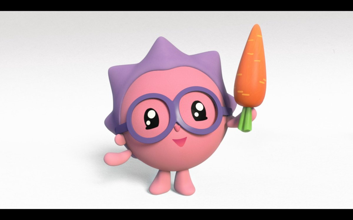 Пандочка Малышарики раскраска