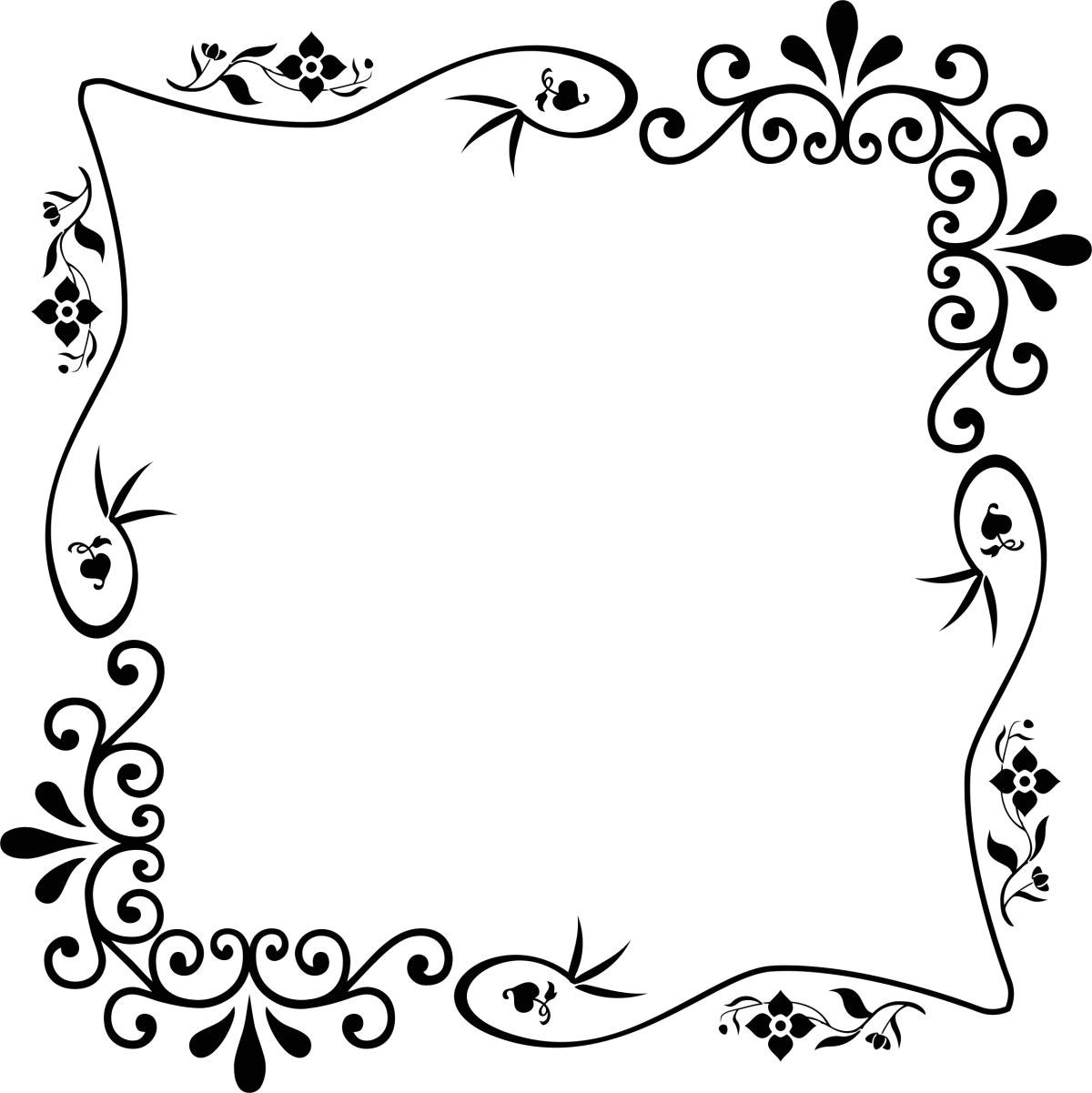 Узорная рамка