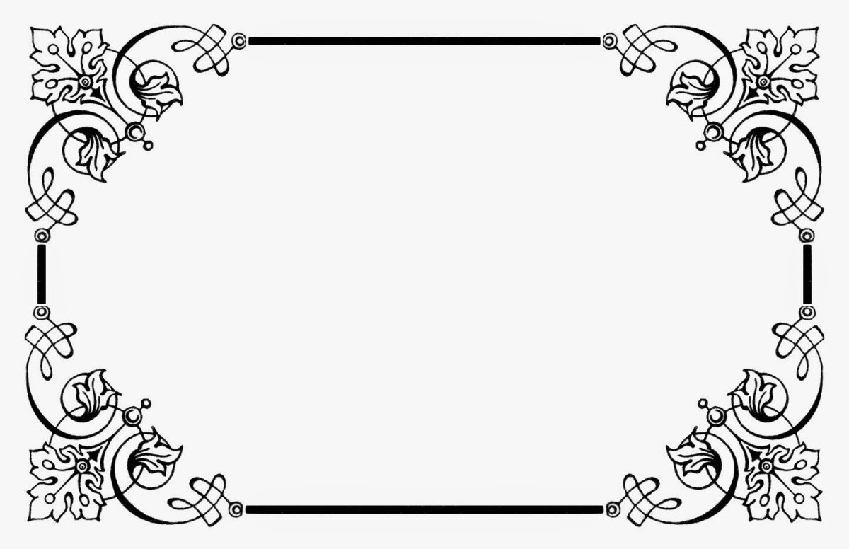 Рамка узор