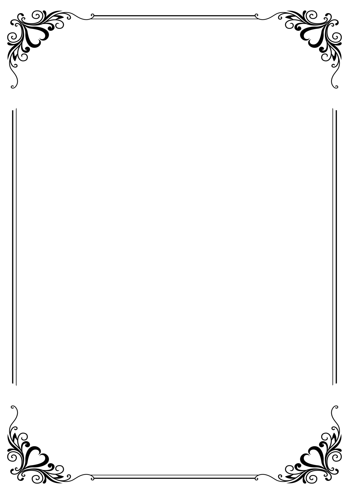 Графические рамки для текста