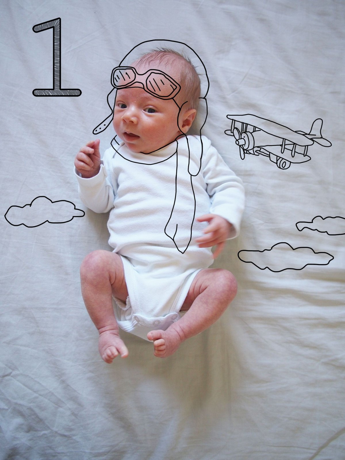 Фотосессия младенцев рисунок