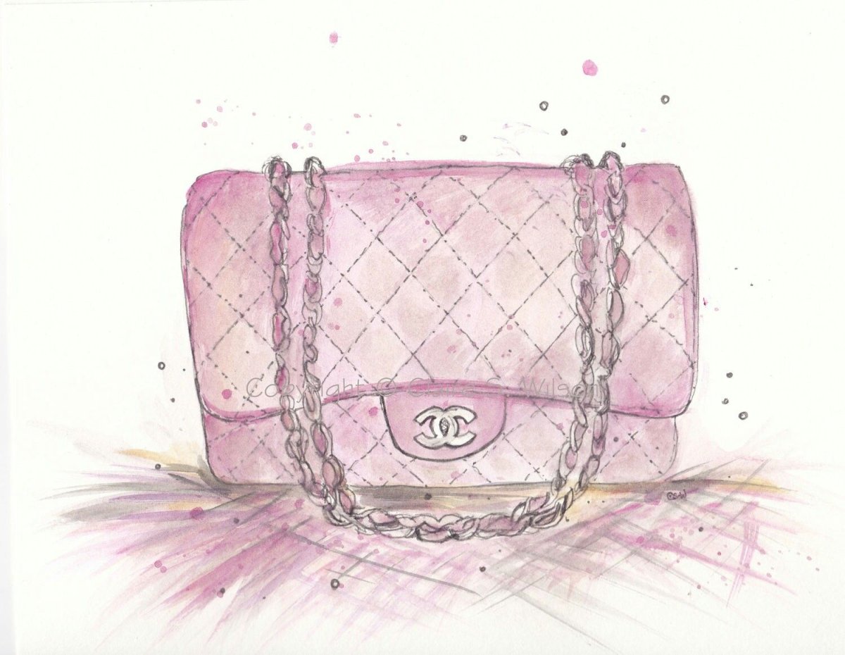 Эскизы красивых сумочек