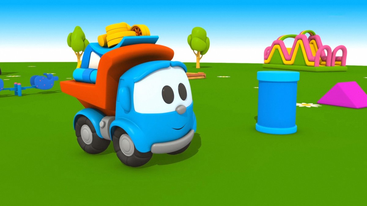 Грузовичок лёва игрушка