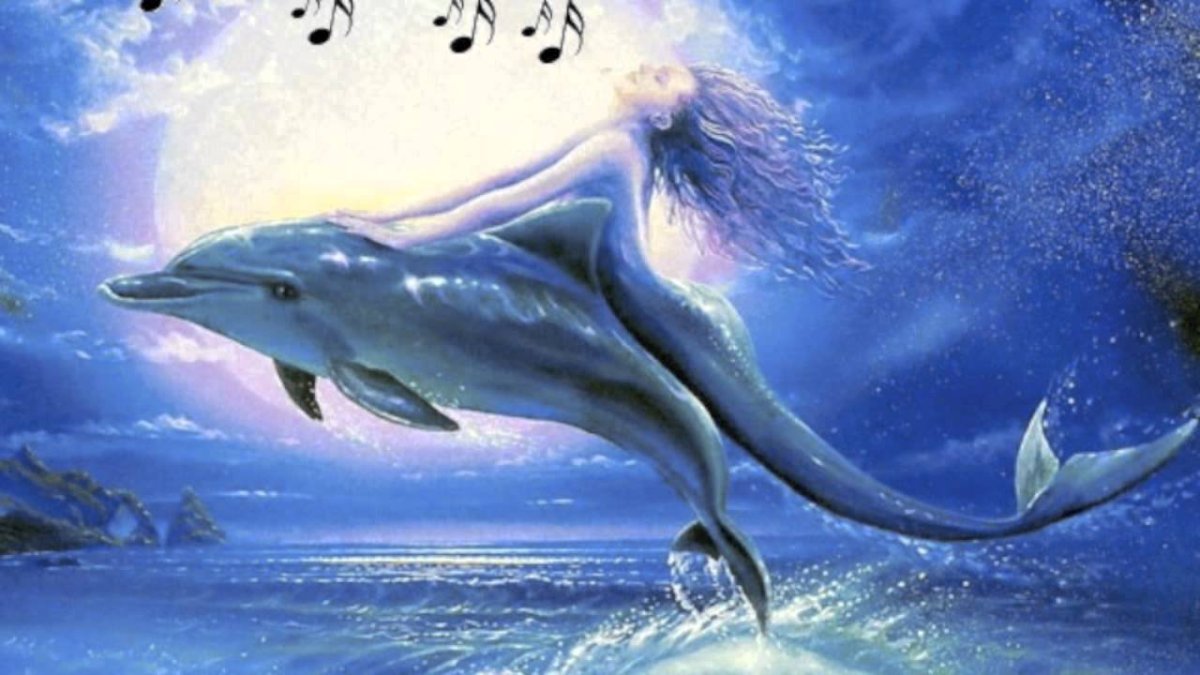 Картина Дельфин Волшебная