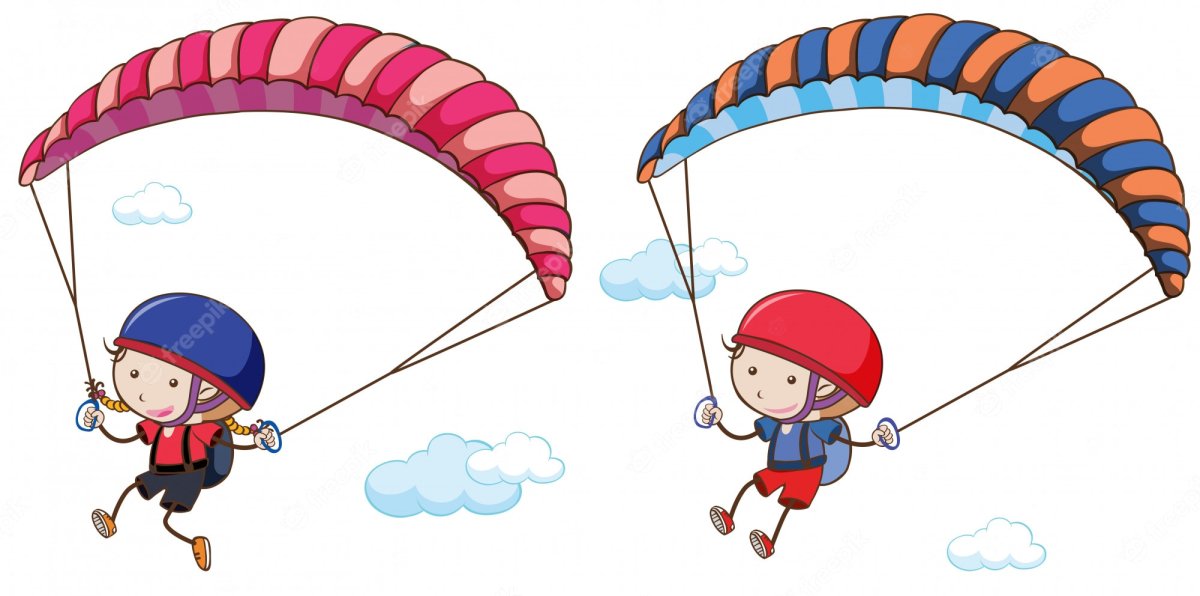 Парашютист для детского сада
