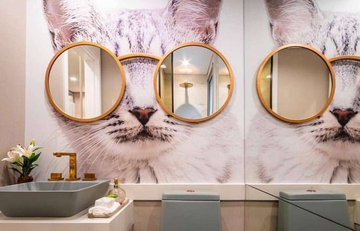 Кошка в интерьере