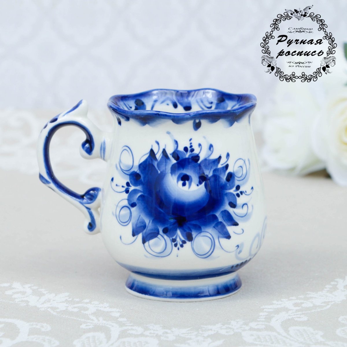 Гжель стакан