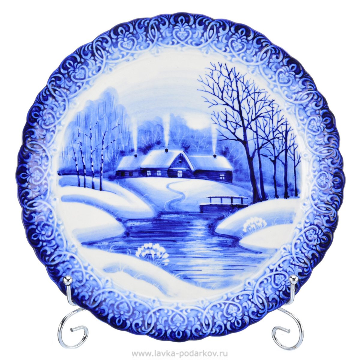 Утро в голубых тонах