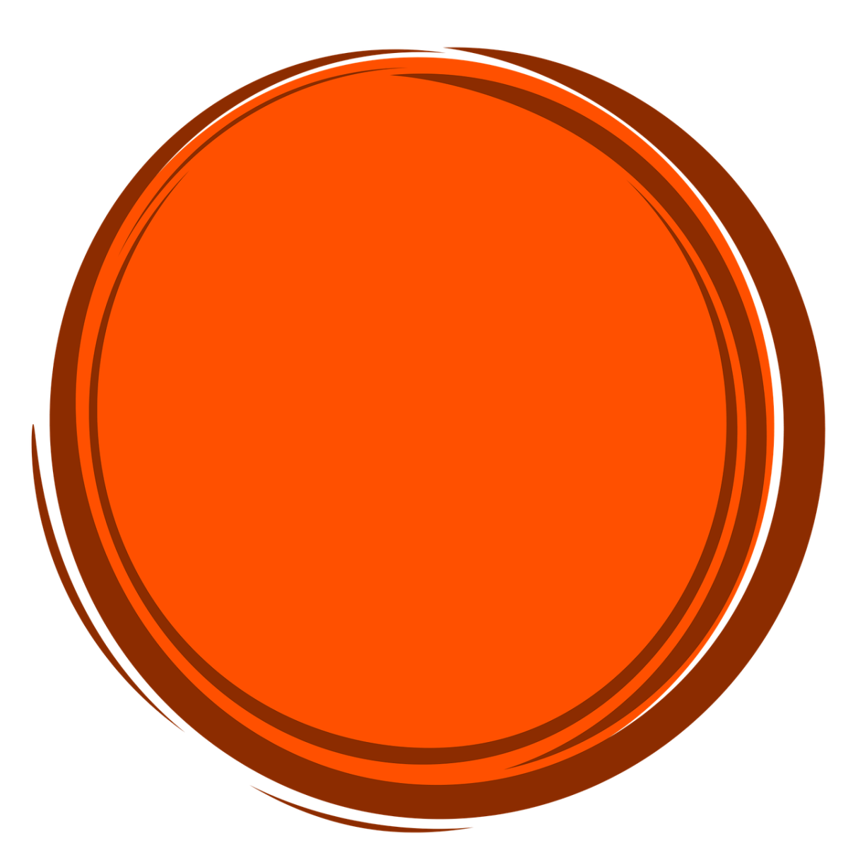 Оранжевый круг