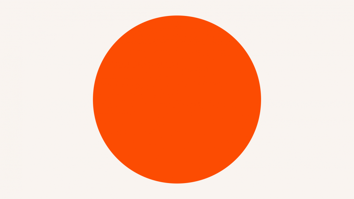 Оранжевые кружочки