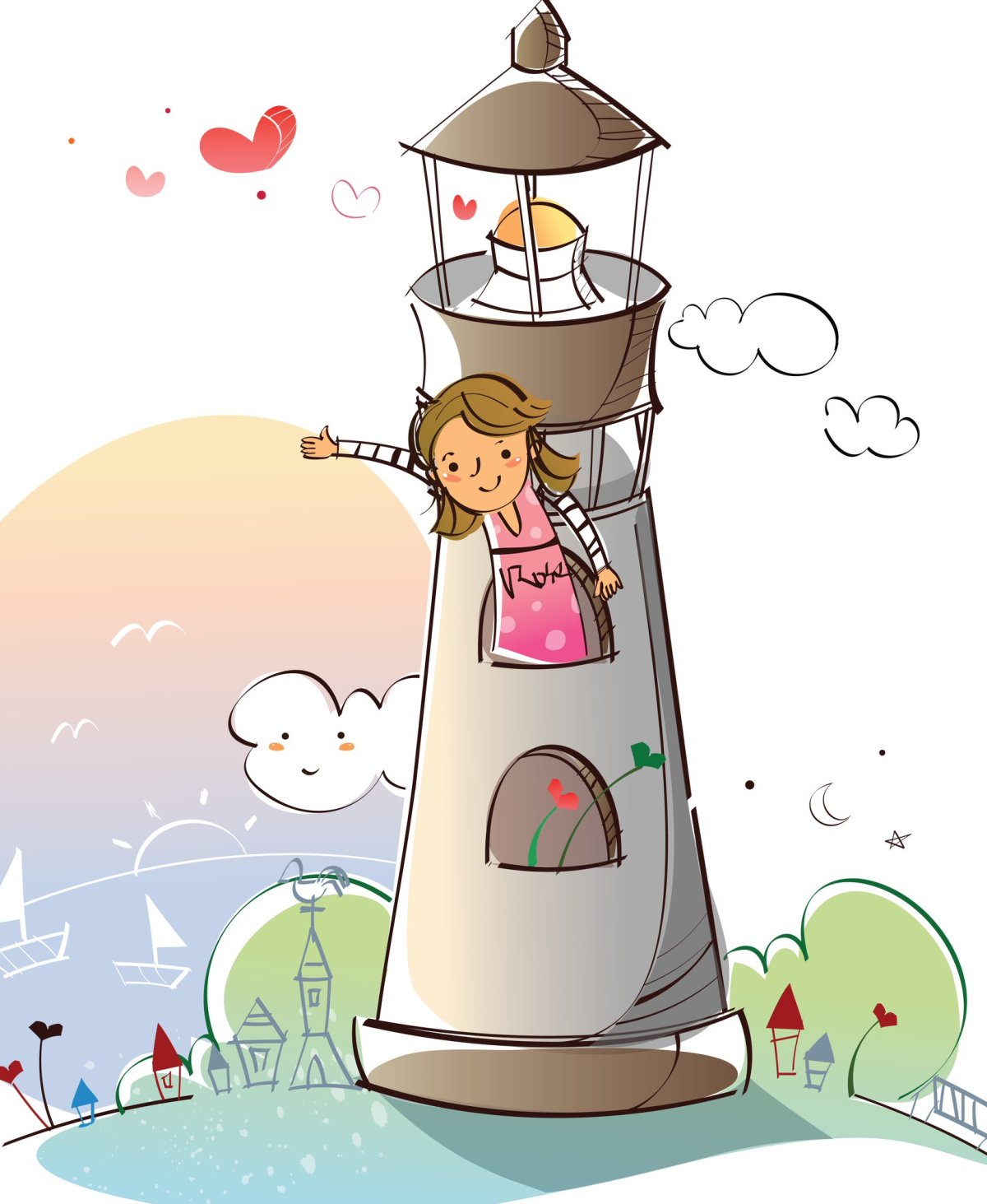 Маяк мультяшка