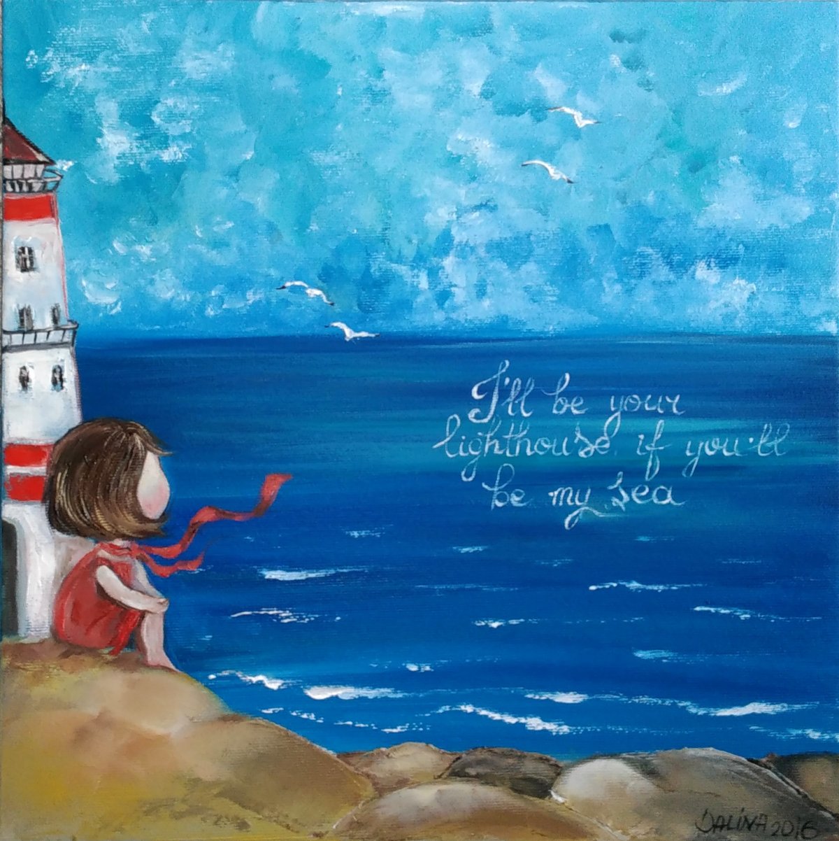 Девочка и Маяк