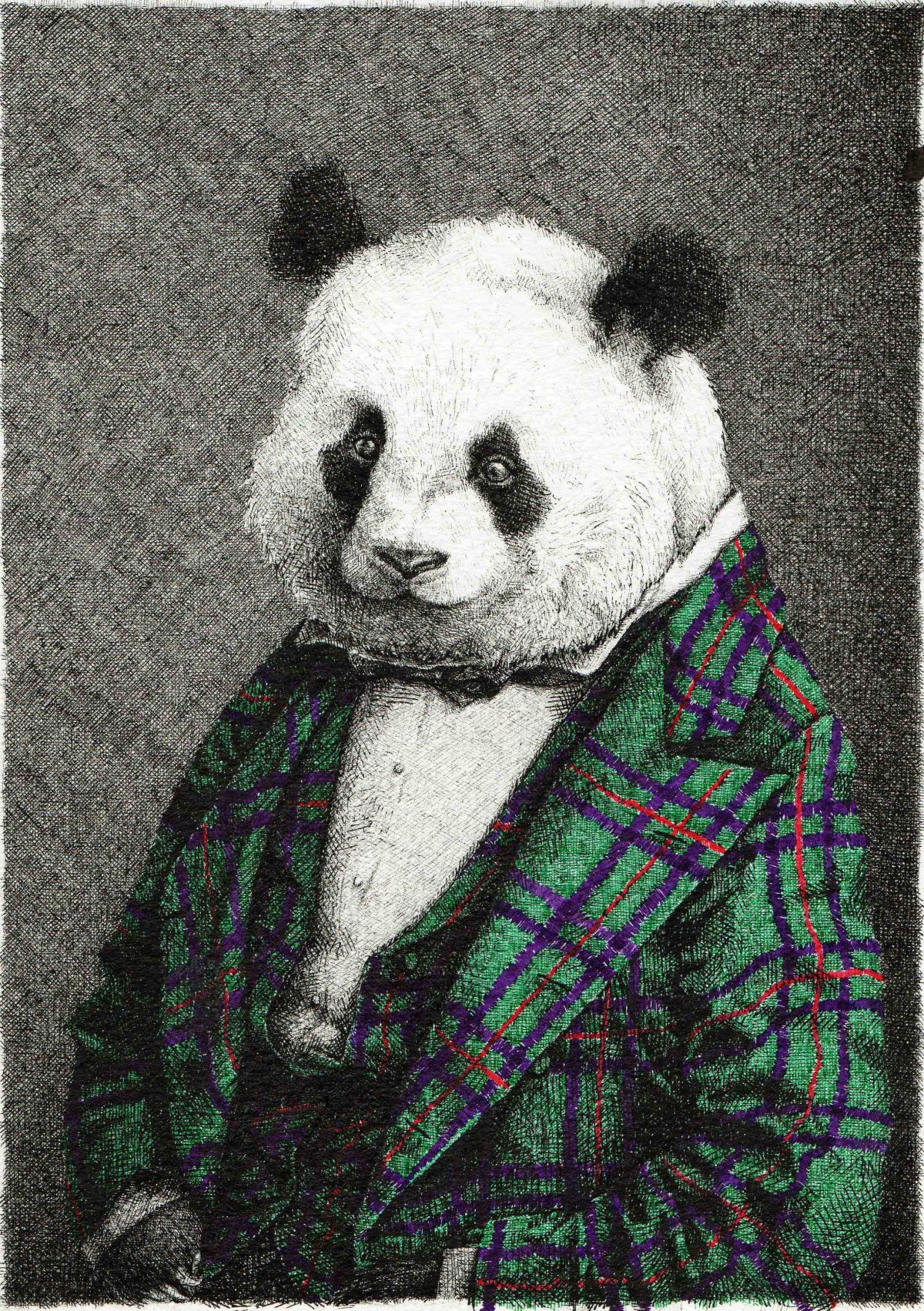 Серьезная Панда