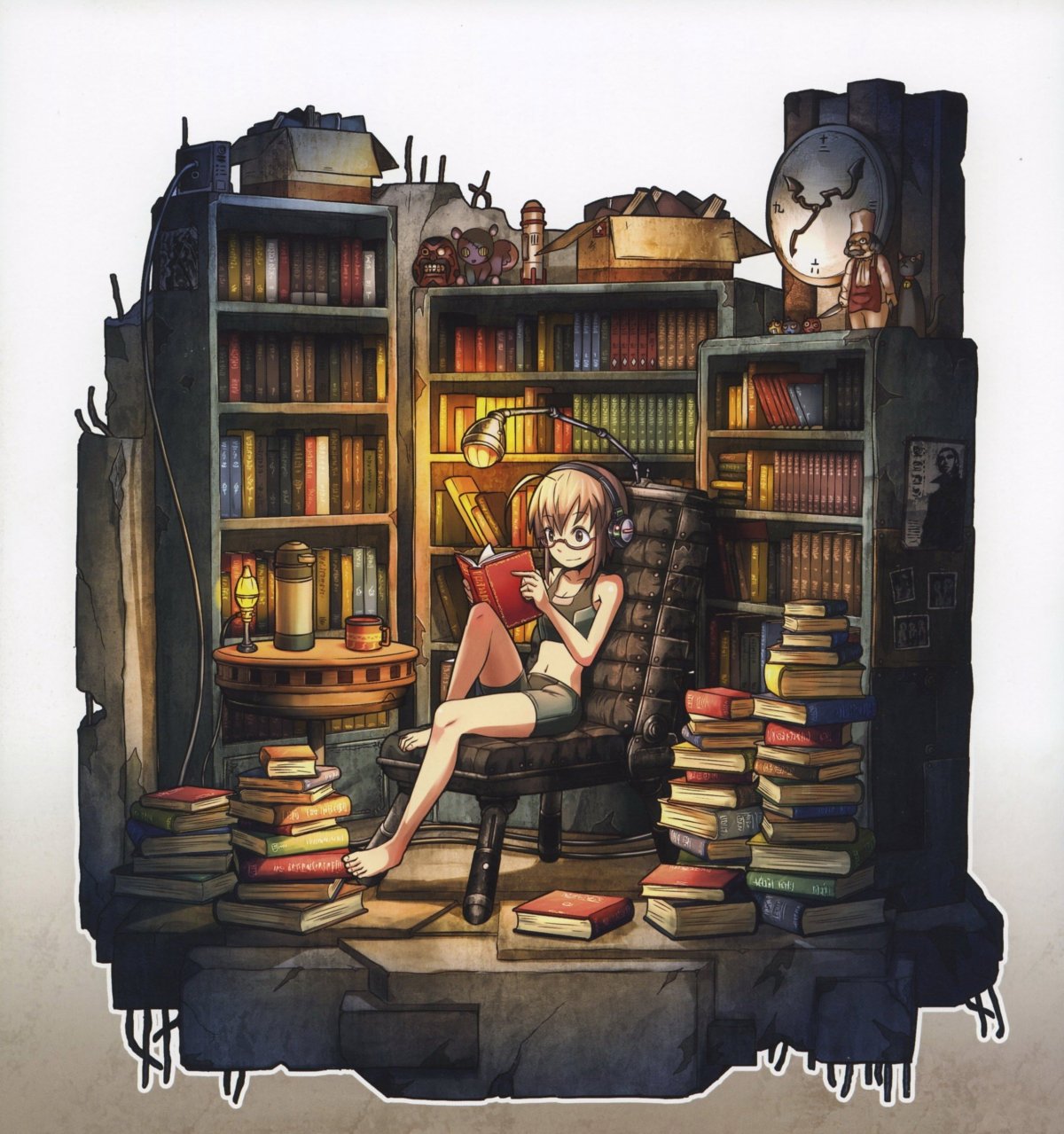 Зимин интерьер библиотеки