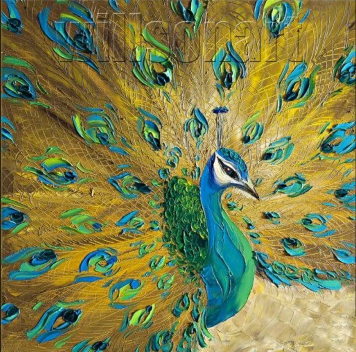 Торт Павлины