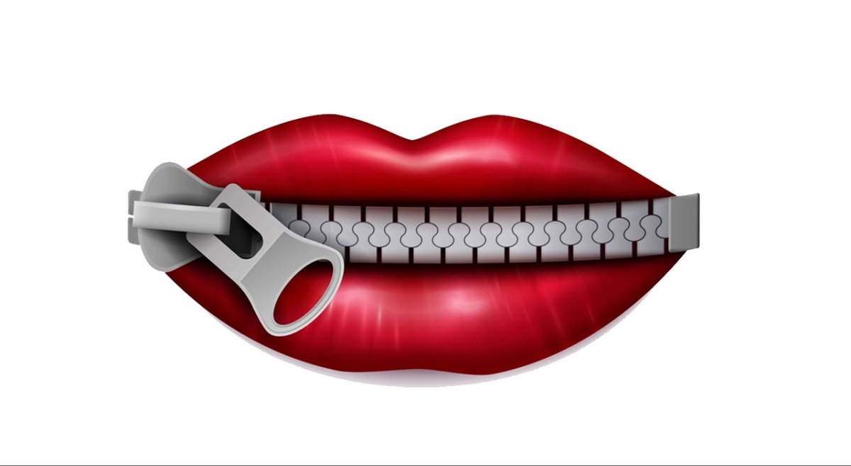 Рот на замок картинки прикольные