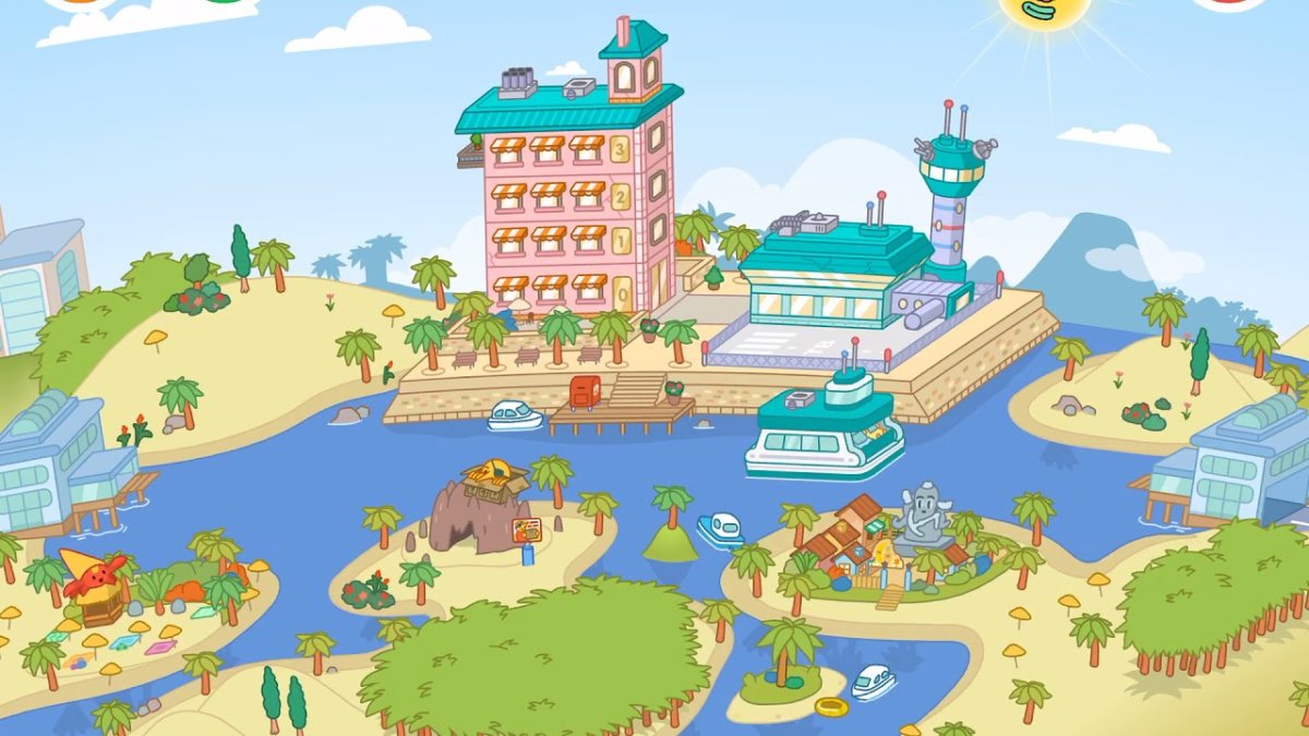 Тока бока локация парк аттракционов