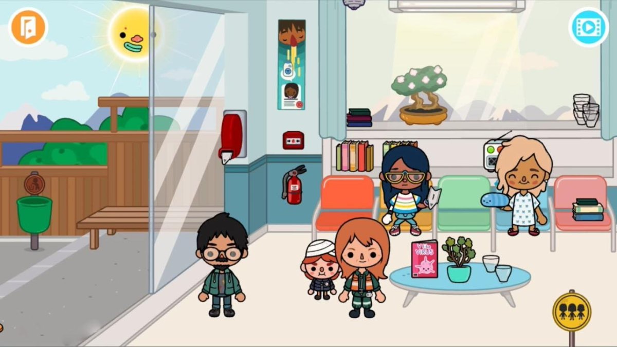 Комнаты в toca World