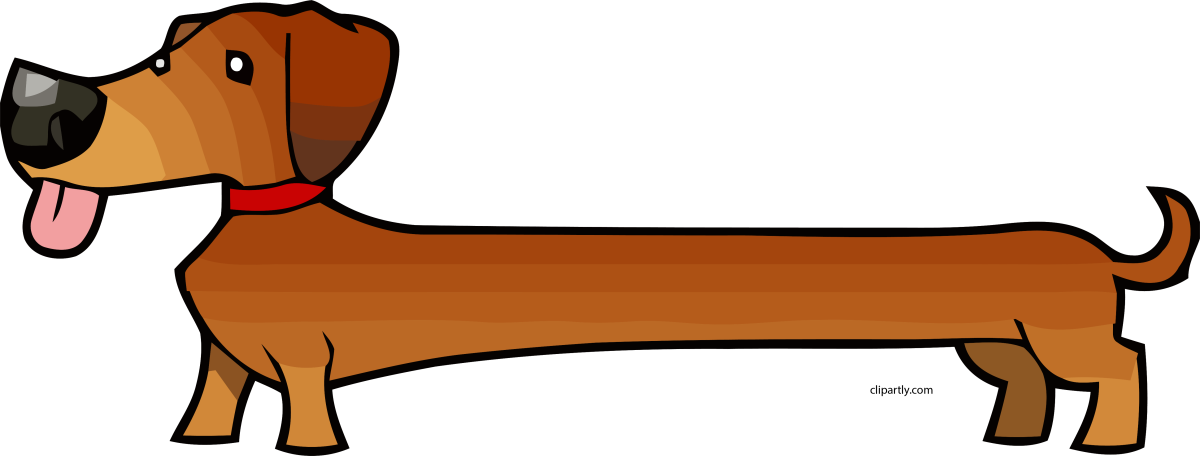 Собака такса рисунок