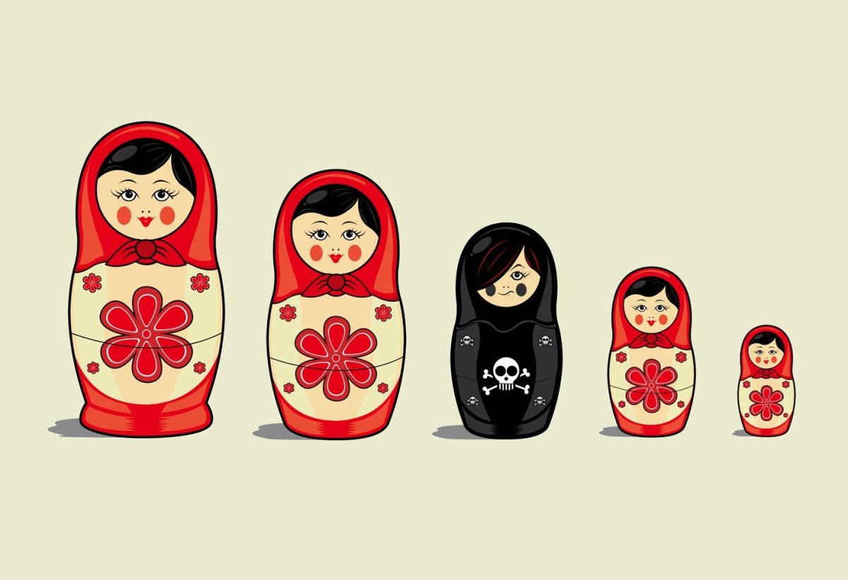 Матрешка арт