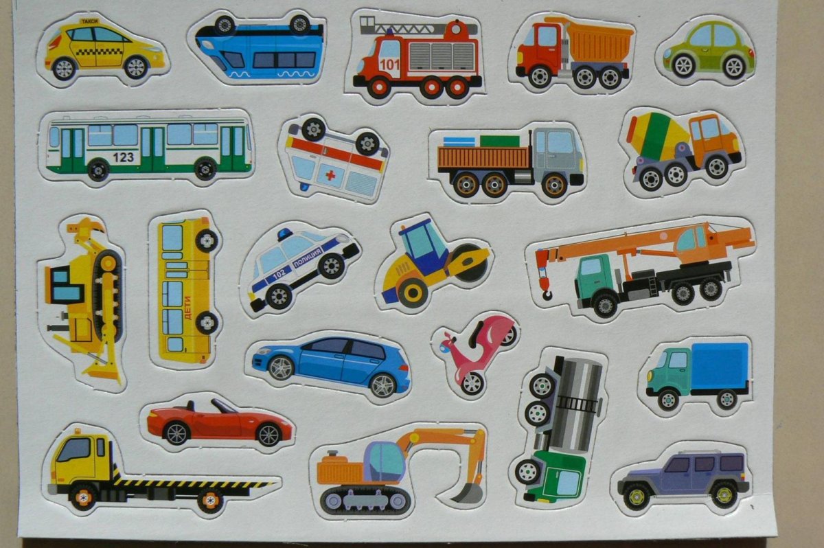 Набор пазлов Castorland transport vehicles