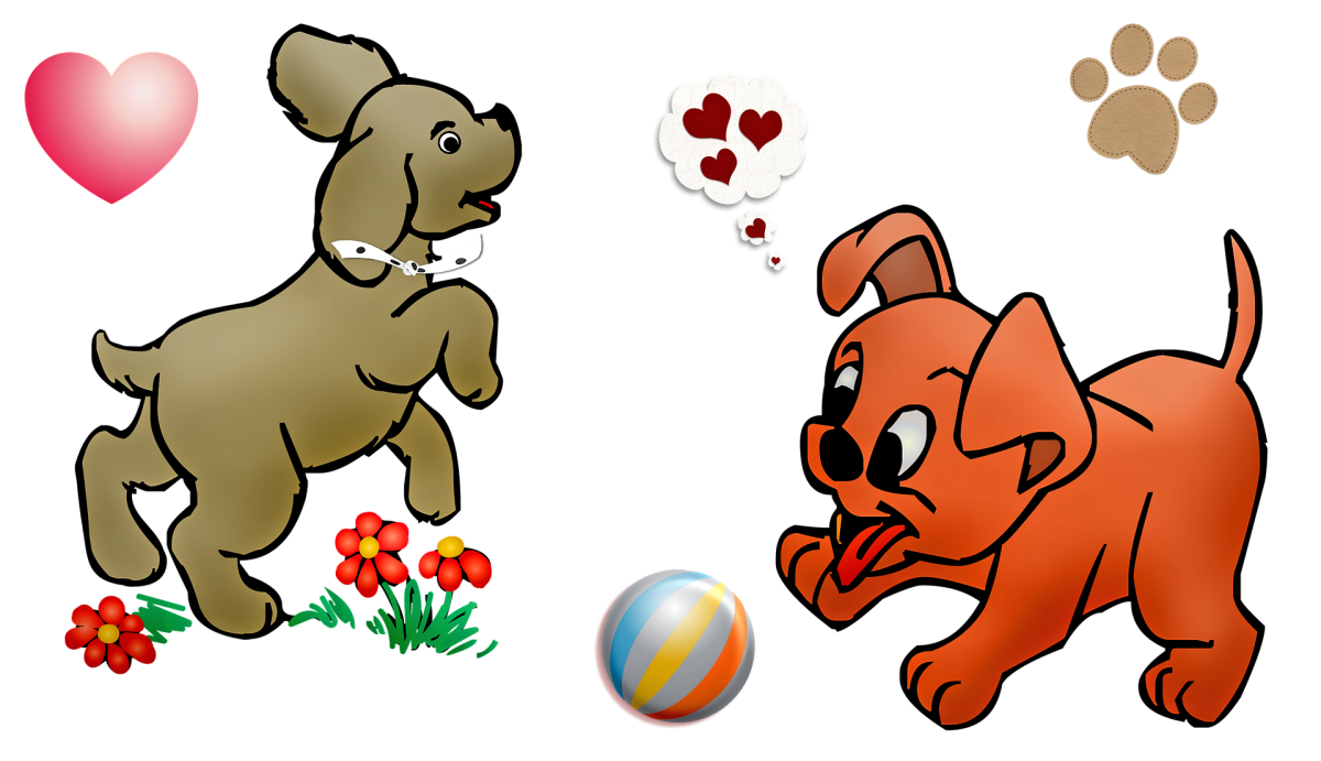 Собачка на прозрачном фоне