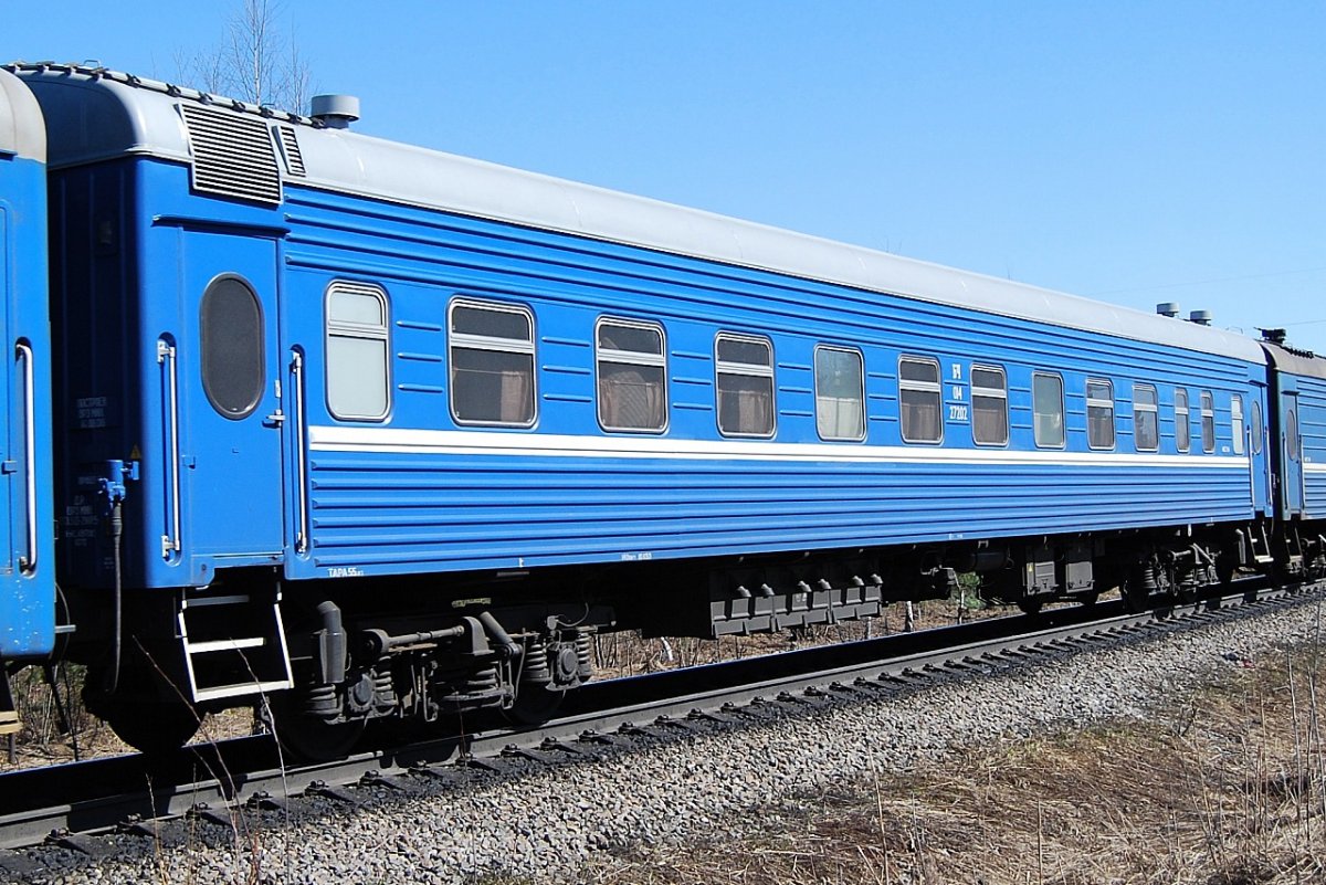 Пассажирский вагон РЖД ТВЗ