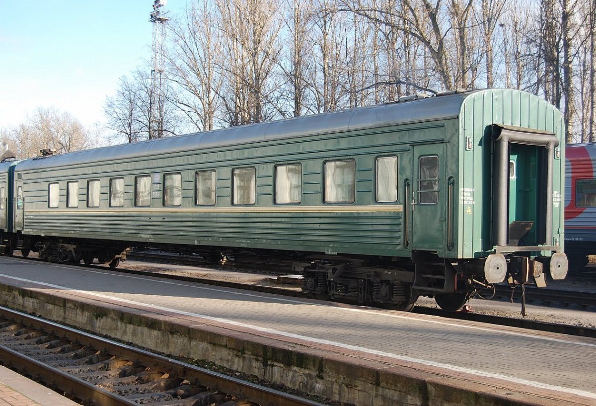 Зеленый вагон ТВЗ