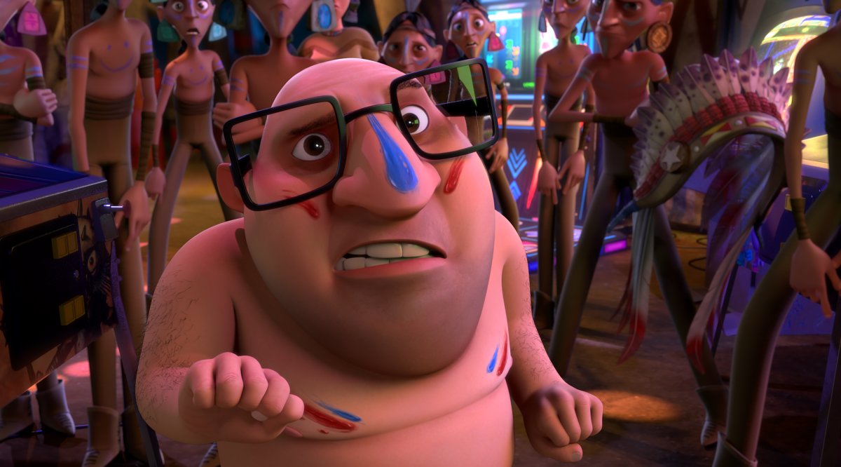 Смешной монстрик