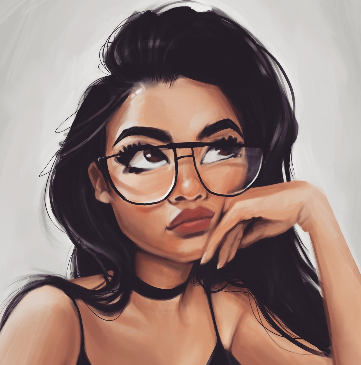 Мультяшные дедушки в очках