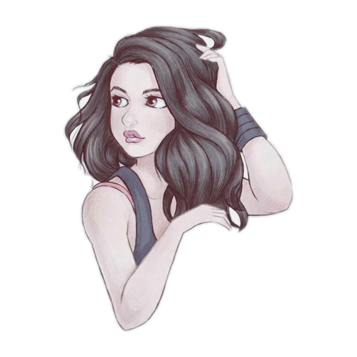 Селена Гомес арт