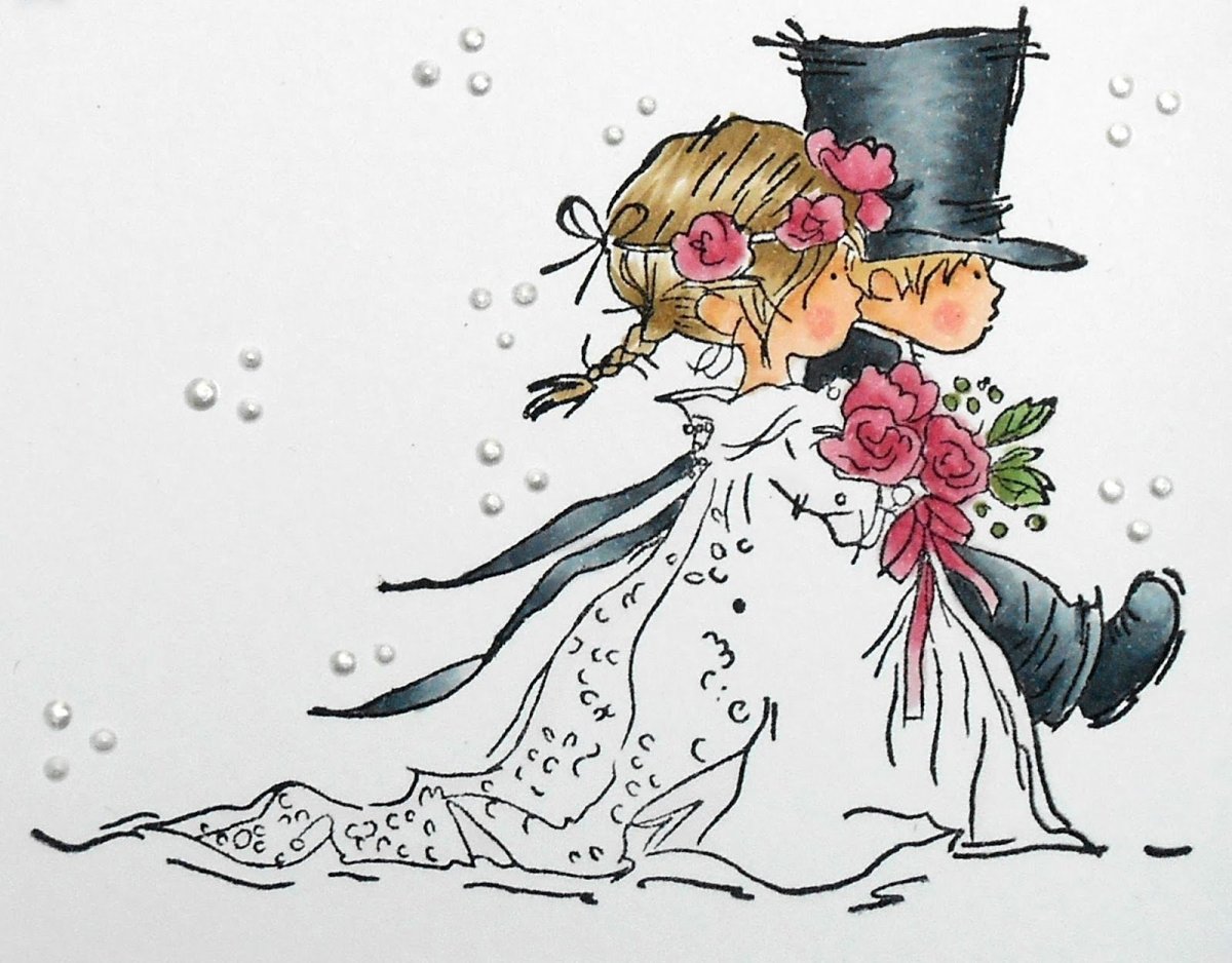 С днем свадьбы карикатуры