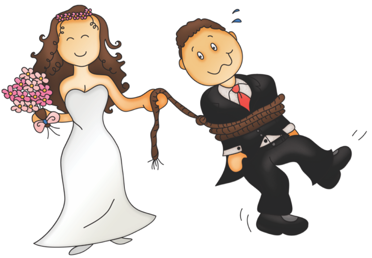 Свадебные рисунки прикольные