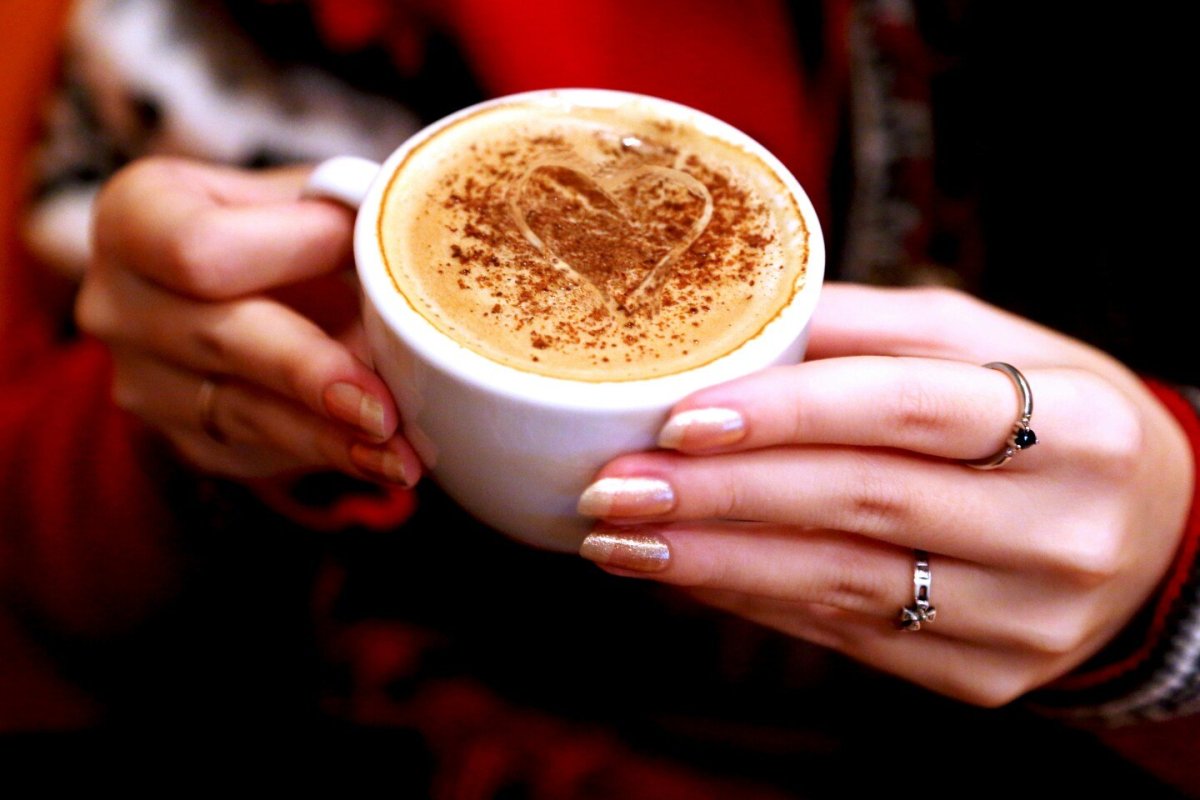 Чашка кофе завтрак