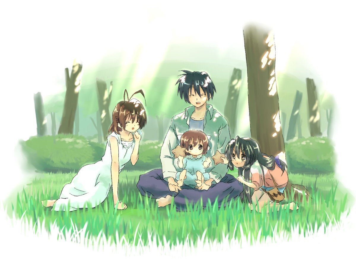 Clannad Ushio and Tomoya