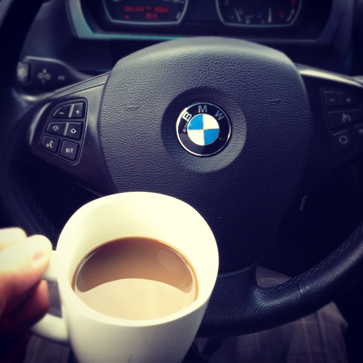 Кофе и руль