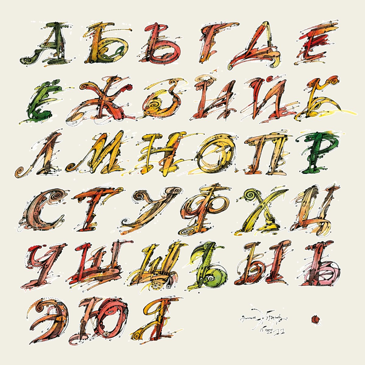 Алфавит и буквы