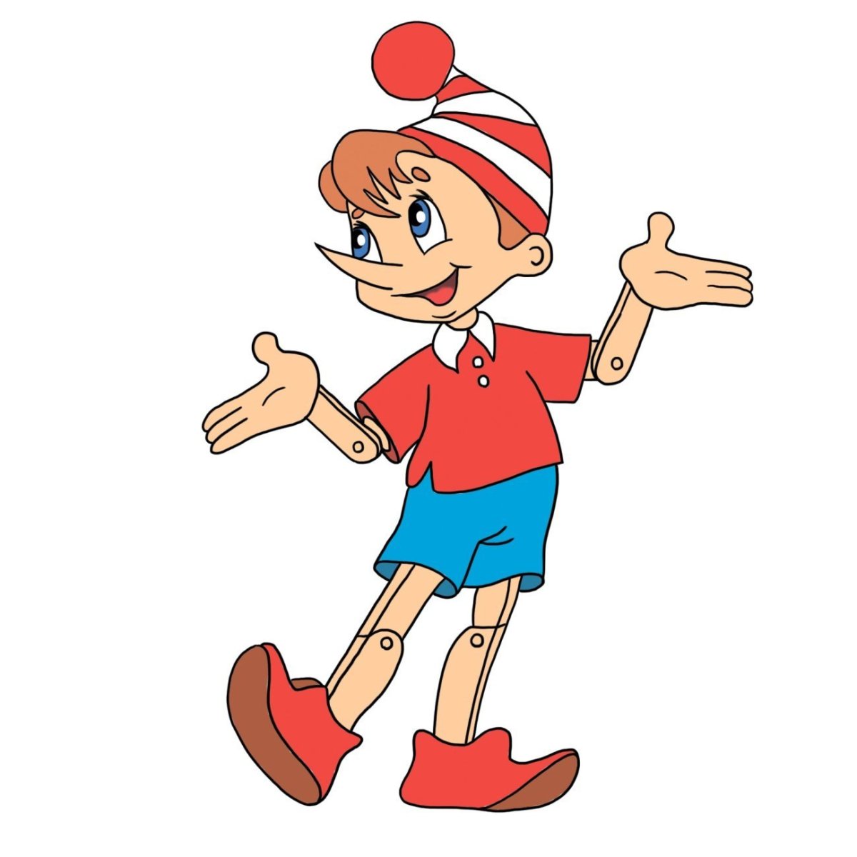 Фон для презентации Буратино