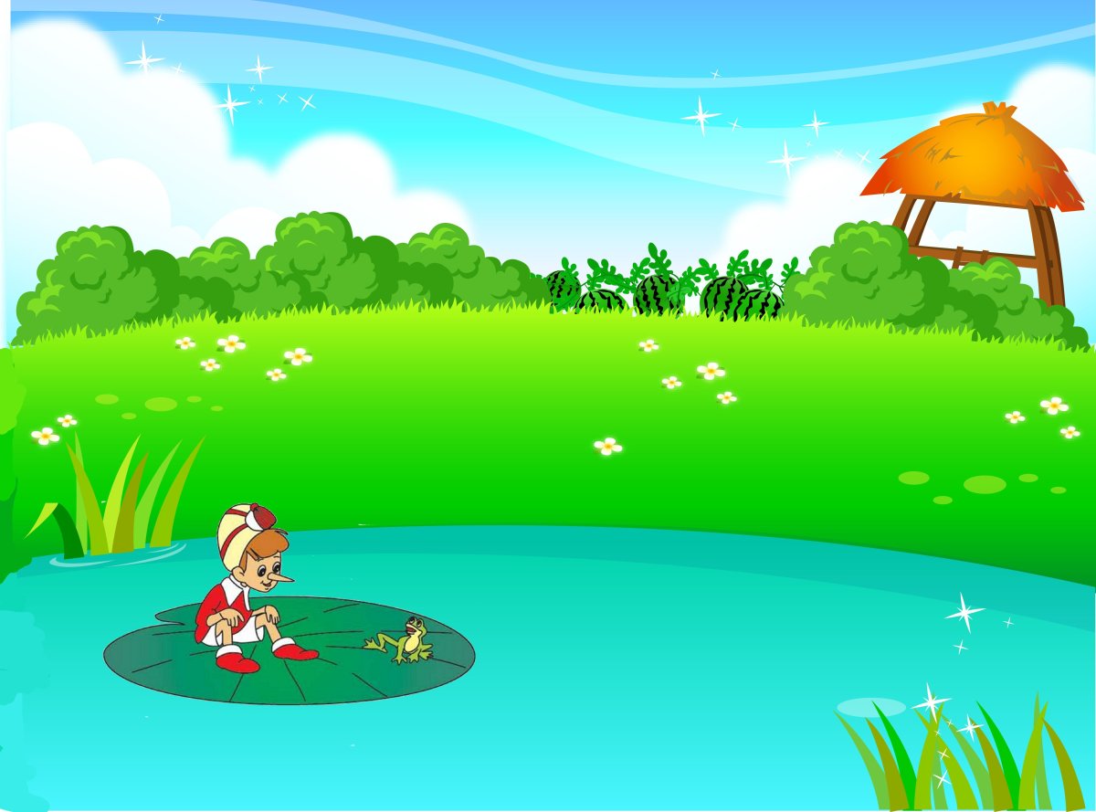 Буратино фон