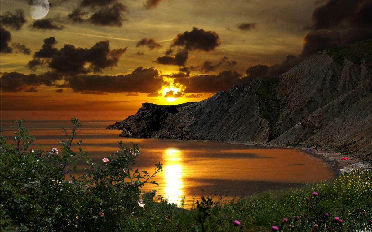 Коктебель Крым закат