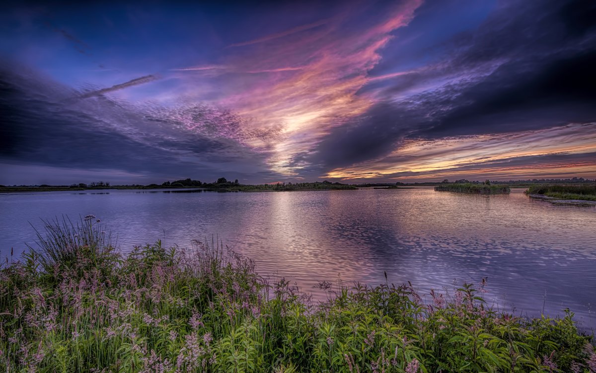 Природа закат