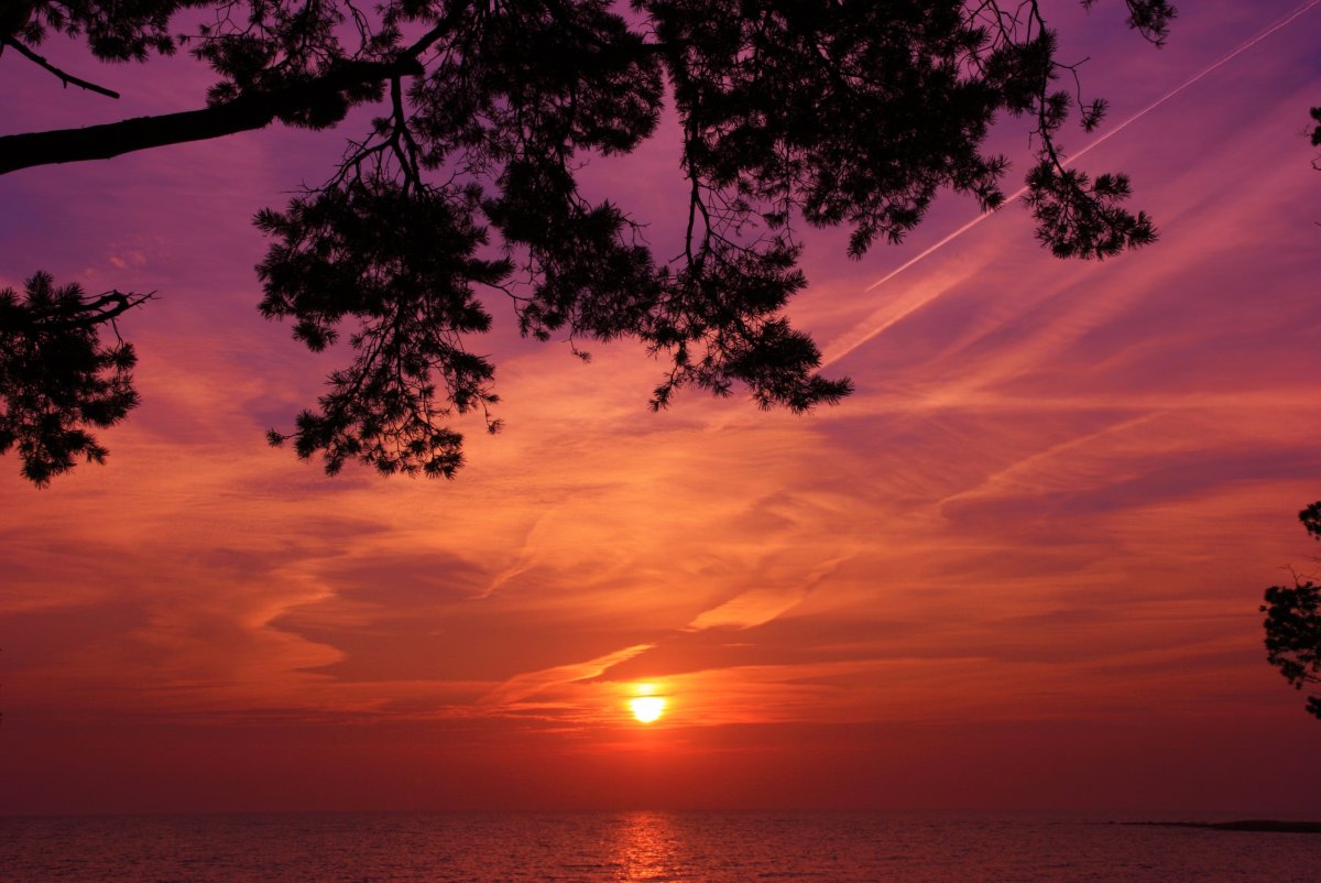 Закат солнца