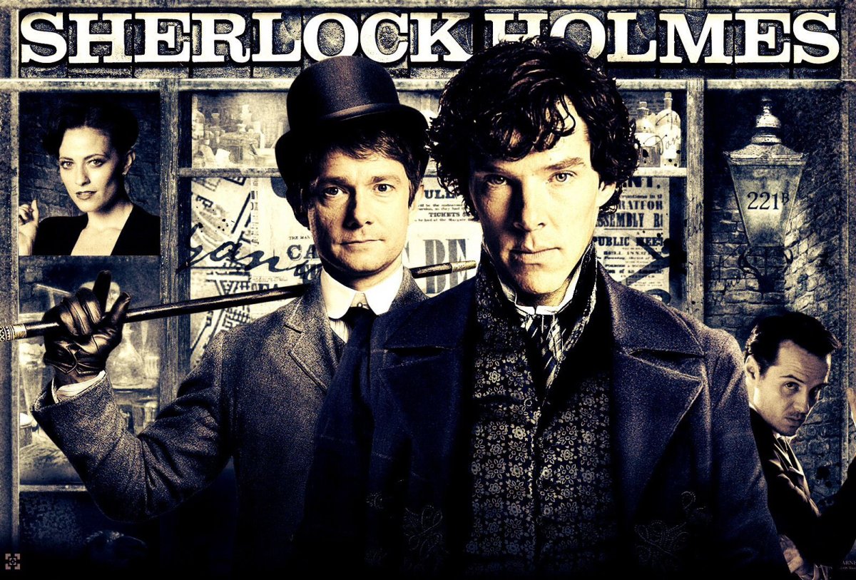 Шерлок 2010 Постер